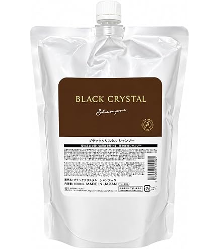 Amazon | 【Amazon限定特典付き】BLACK CRYSTAL シャンプー